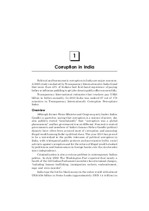 Indian Politics: Corruption, Scams and Scandals