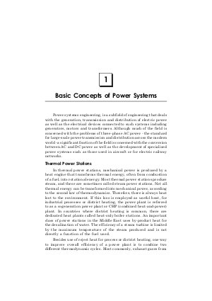 Power System: Operations and Control