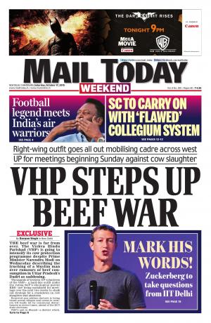 Mail Today, October 17, 2015