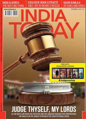 India Today-2nd November 2015