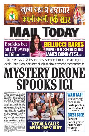 Mail Today, October 28, 2015