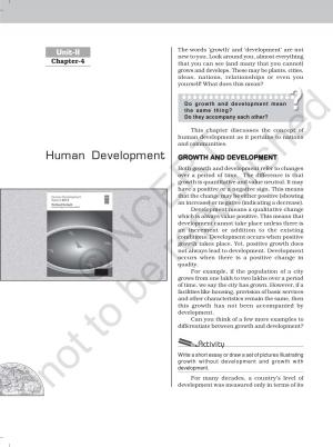 Chapter 4 Human Development