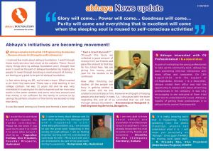 abhaya News Update - August 2010