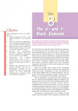 Class 12 NCERT Chemistry Chapter-8: The d- and f- Block Elements