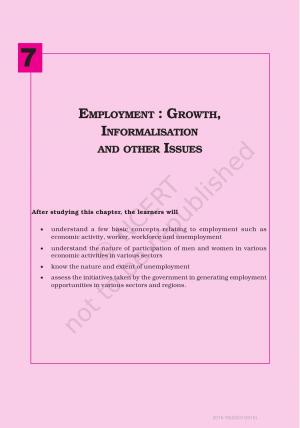 Employment Growth
