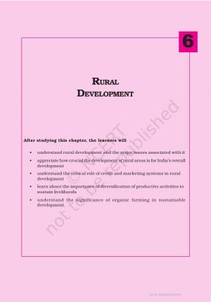 Rural Development