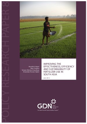 Improving the Effectiveness, Effciency and Sustainability of Fertilizer Use in South Asia