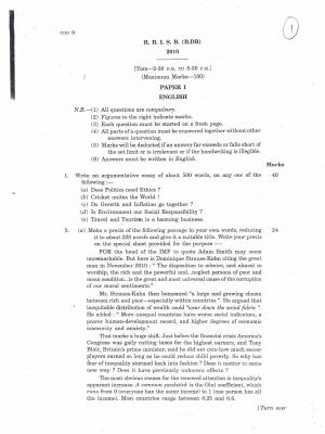 2010-GR-B-DR-Gen-Paper-I-English