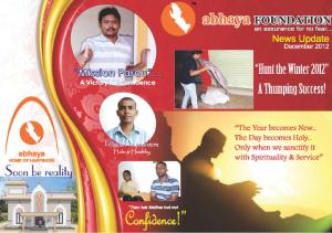 abhaya News Update - December 2012