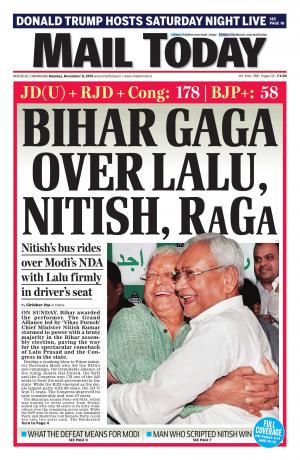 Mail Today, November 9, 2015