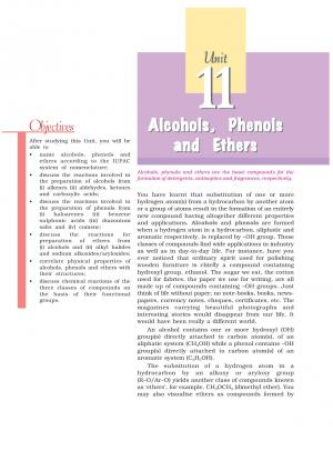 Class 12 NCERT Chemistry Chapter-11: Alcohols, Phenols and Ethers