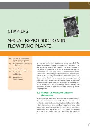 Class 12 NCERT Biology Chapter-2: Sexual Reproduction In Flowering Plants
