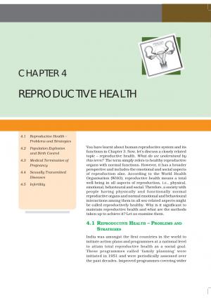 Class 12 NCERT Biology Chapter-4: Reproductive Health