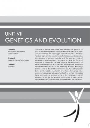 Class 12 NCERT Biology Chapter-5: Principles of Inheritance and Variation