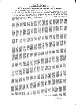 BPSC 56th-59th Combined Preliminary Examination: Result Declared