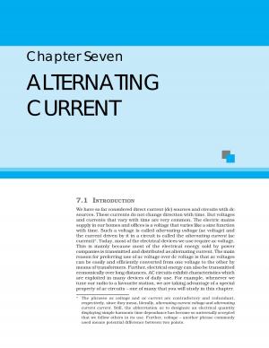 Class 12 NCERT Physics Chapter-7: Alternating Current