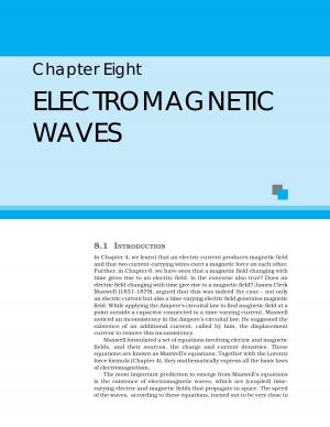 Class 12 NCERT Physics Chapter-8: Electromagnetic Waves