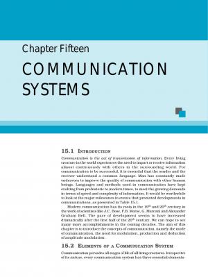 Class 12 NCERT Physics Chapter-15: Communication Systems