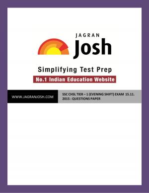 SSC Combined Higher Secondary Level Exam 15-11-2015 Evening Shift Question Paper