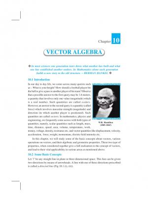 Class 12 NCERT Mathematics Chapter-10 Vectoalgebra