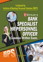 Bank Specialist HR/Personnel Officer Common Written Exam.