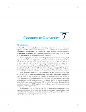 NCERT CBSE Class 10th Mathematics Chapter-7: Coordinate Geometry