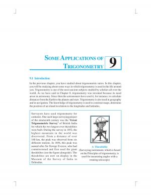 NCERT CBSE Class 10th Mathematics Chapter-9: Some Applications of Trigonometry