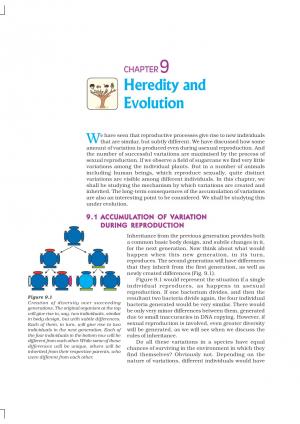 NCERT CBSE Class 10th Science Chapter-9: Heredity and Evolution