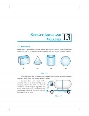 NCERT CBSE Class 10th Mathematics Chapter-13: Surface Areas and Volumes