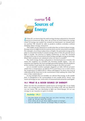 NCERT CBSE Class 10th Science Chapter-14 Sources of Energy