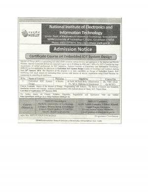 National Institute of Electronics and Information Technology