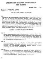 UGC NET / JRF Syllabus for Visual Art  (79)