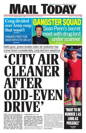 Mail Today, January 11, 2016