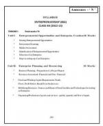 CBSE CLASS 12th Enterprenureship Sample Paper 2012-13