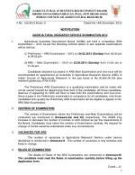 ASRB Agricultural Research Service (ARS) Examination 2012