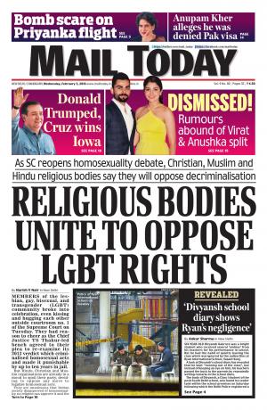 Mail Today, February 3, 2016