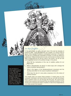 Recent Developments in Indian Politics