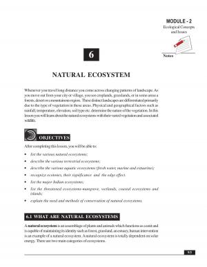NATURAL ECOSYSTEM