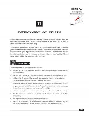ENVIRONMENT AND HEALTH