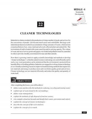 CLEANER TECHNOLOGIES