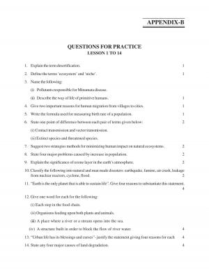 QUESTIONS FOR PRACTICE LESSON 1 TO 14
