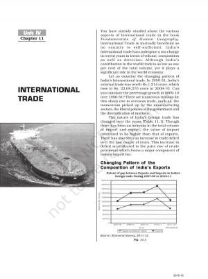 INTERNATIONAL TRADE
