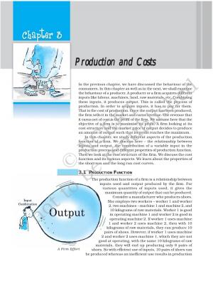 Production and Costs