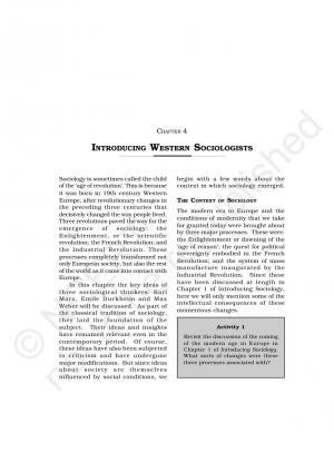 INTRODUCING WESTERN SOCIOLOGISTS