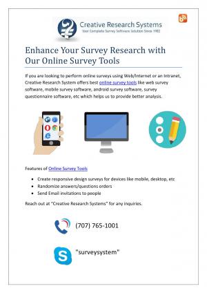 Survey Software Systems