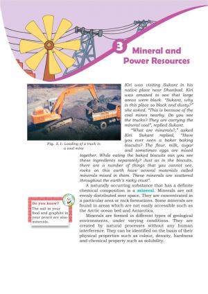 Mineral and Power Resources