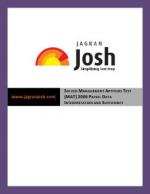 Question Papers / Sample Papers