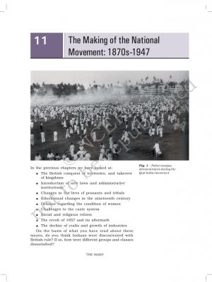 The Making of the National Movement: 1870s--1947