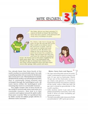 NCERT CBSE Class 10th Social Science (Geography) Chapter 3 Water Resources