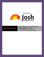 Solved Management Aptitude Test (MAT) 2005 Paper: Data Interpretation and Sufficiency